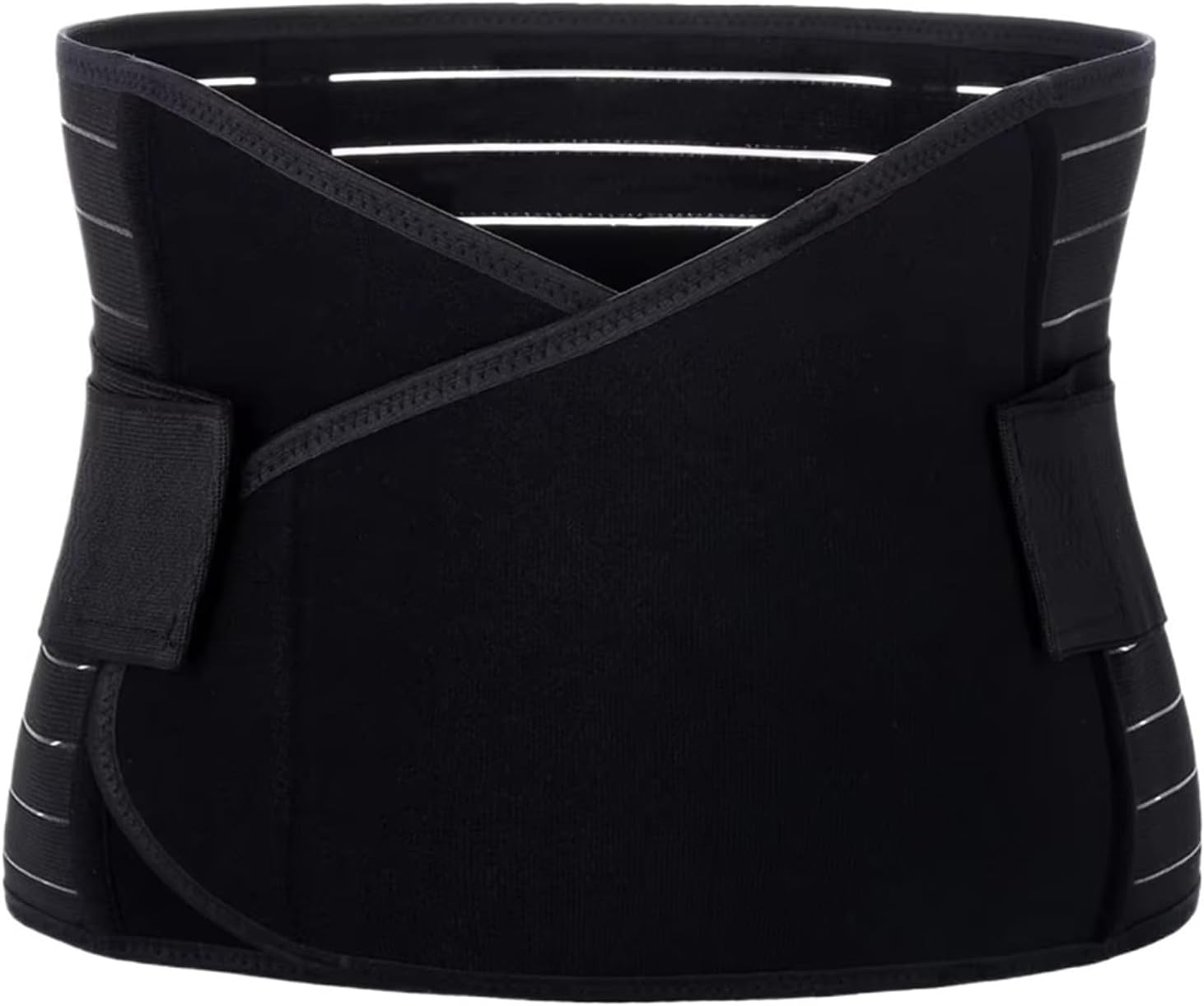 Memory Soft Rubber Bone Corset for Postpartum Recovery, Adjustable Breathable Belly Belt Wrap with High Fit Body Shaper image number 4