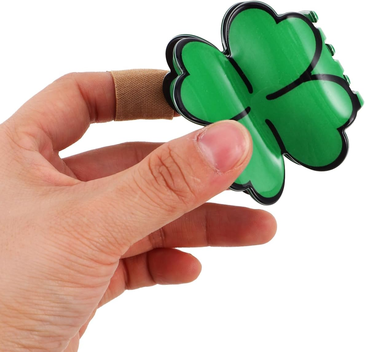 Holibanna Shamrock Hair Clip for Patrick'S Day Unique Design Secure Hold Durable Material Versatile Irish Party Hair Accessories for Women and Girls