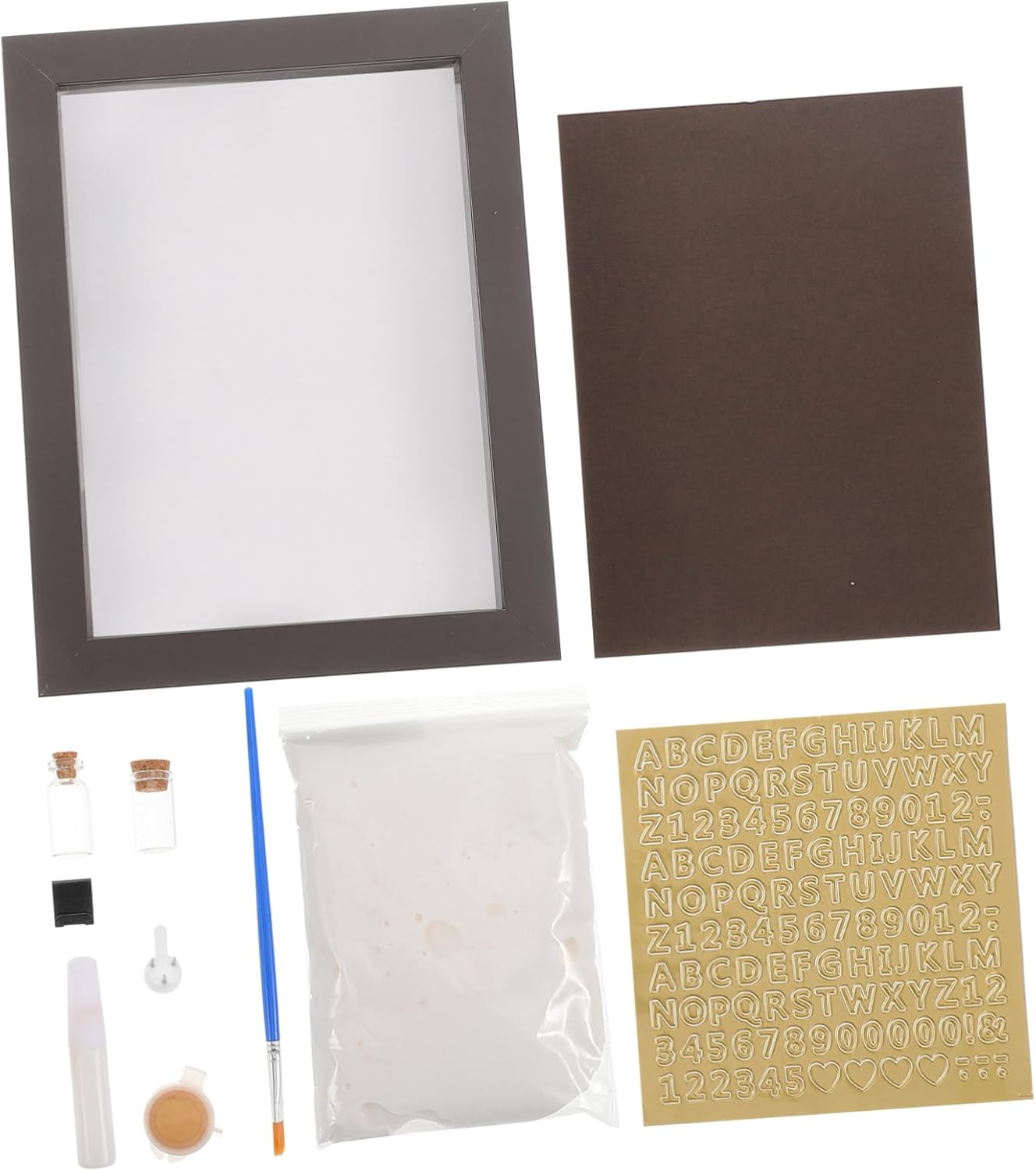 Handprint and Footprint Keepsake Frame for Newborns Memory Decor for Nursery Registry Essential Capture Every Detail Style image number 3