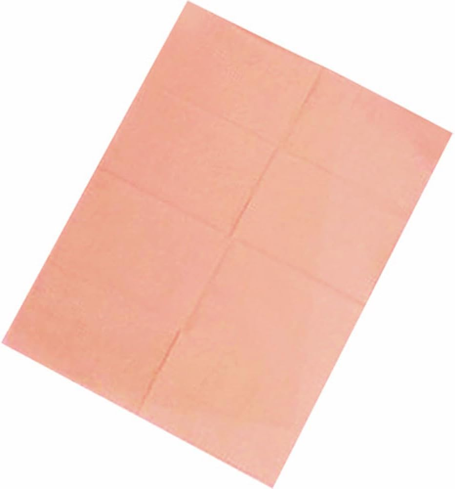 Waterproof Paper Sheets, 50 Sheets, Orange