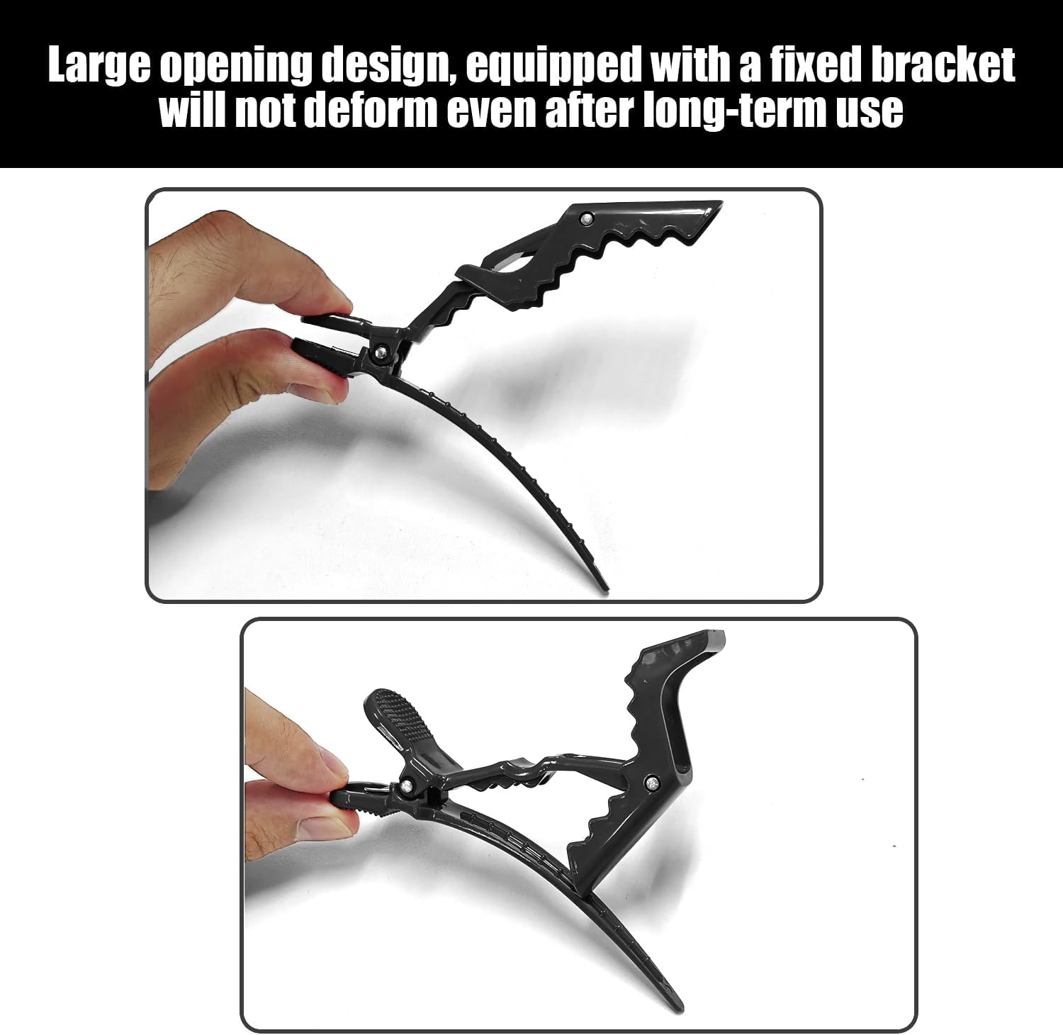 14 Plastic Hair Pins, Wide Spring Early Hair Pins, Anti-Slip Hairpins, Hair Making Hair Fixing Accessories