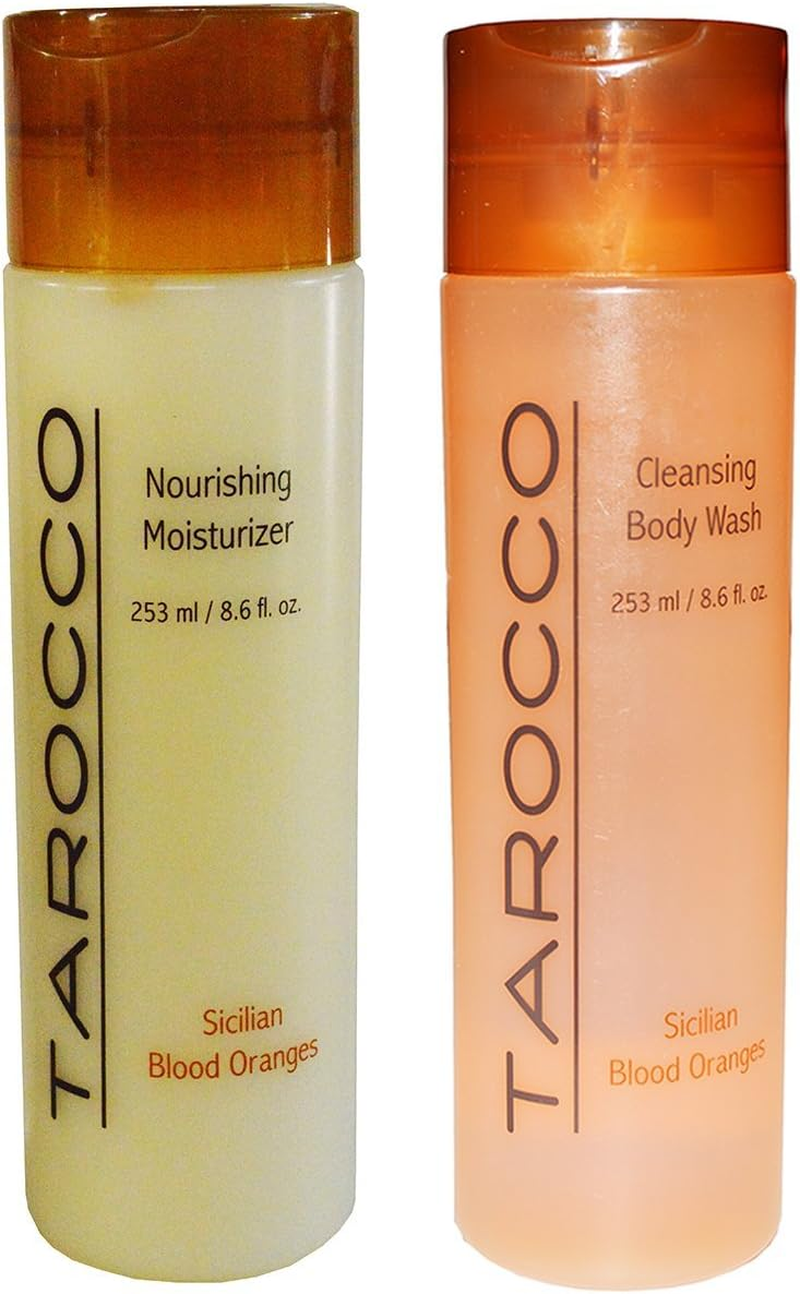 Tarocco Sicilian Red Orange Extracts Nourishing Moisturiser + Cleansing Body Wash Set image number 1
