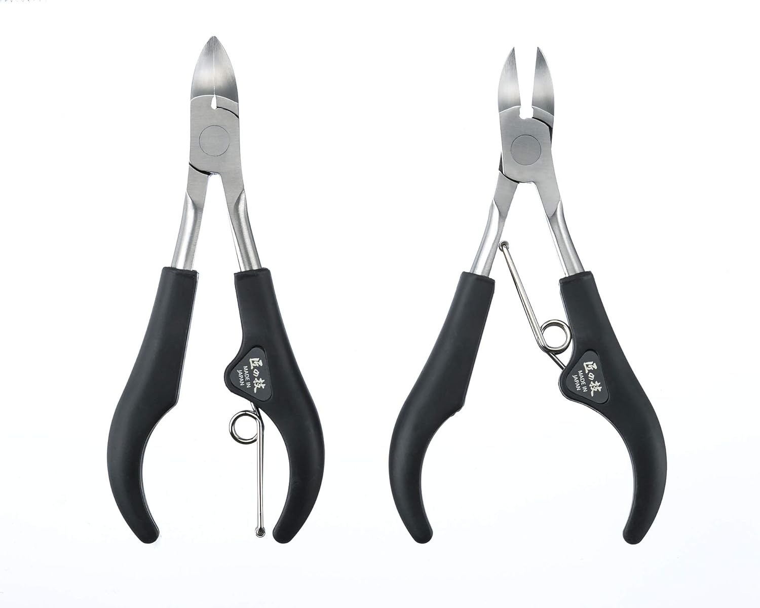 GREEN BELL匠の技 Black Stainless Steel Modern Nail Clipper image number 3