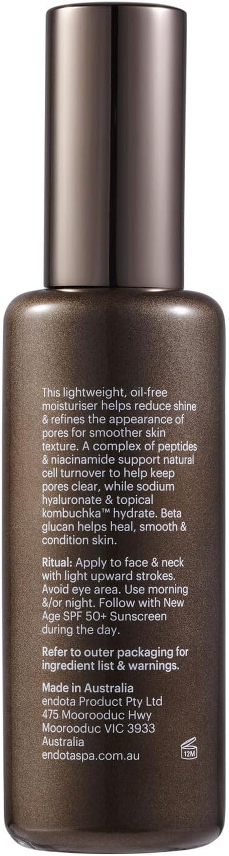 Endota New Age Ultra Lite Oil-Free Moisturiser 50 Ml, a Refreshing and Rebalancing Oil-Free Moisturiser. image number 4