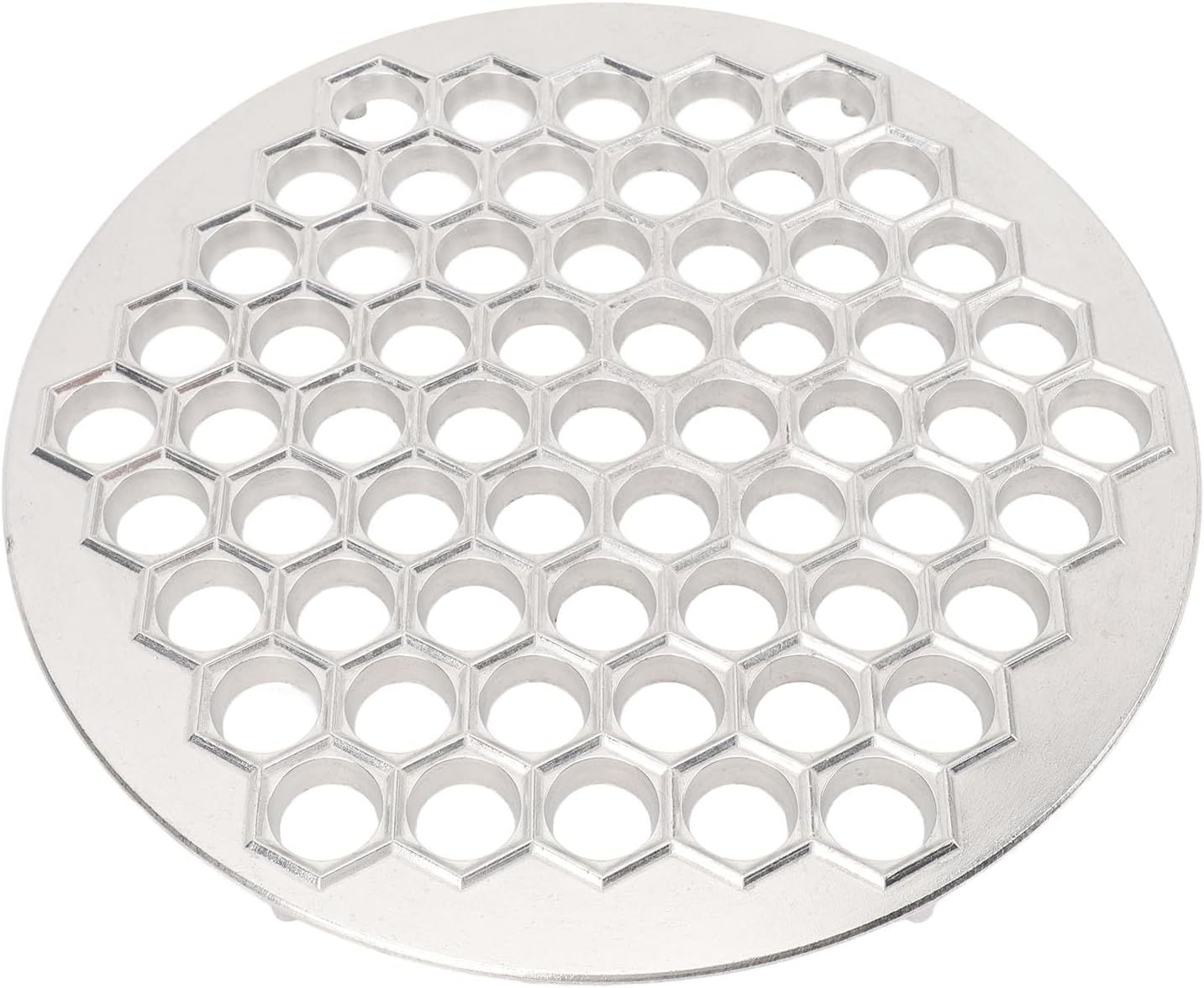 Russian Ravioli Maker, 61 Holes Aluminum Alloy Pelmeni Maker Practical Russian Dumpling Maker, Multifunctional Dumpling Maker Machine for Home Restaurant Kitchen Supplies