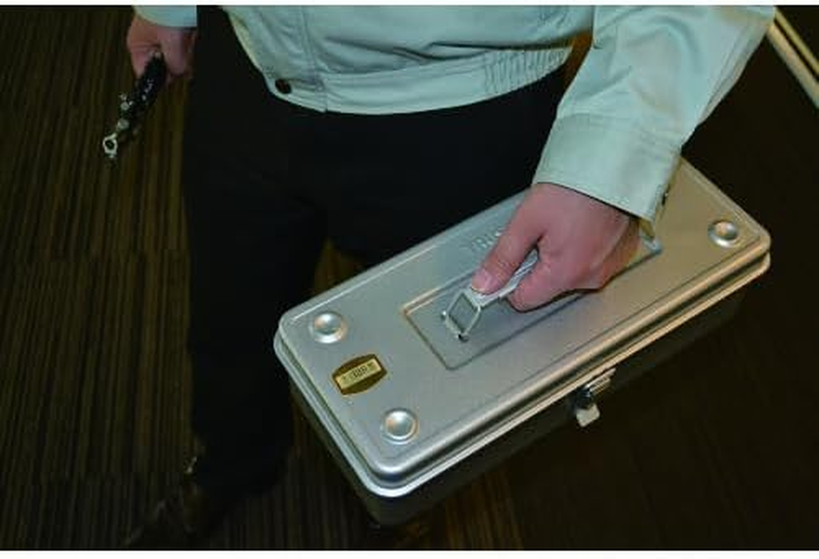 TRUSCO T-350SV Trunk Tool Box, 14.7 X 6.4 X 4.0 Inches (373 X 163 X 102 Mm), Silver image number 6