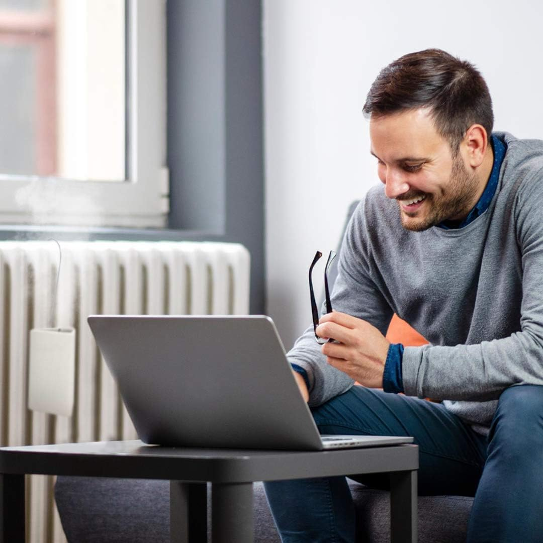 Joeji'S Kitchen Set of 4 Hanging Radiator Humidifiers - Just Add Water - White Ceramic Radiator Humidifier for Home Air Water Humidity Control - No More Dry Chapped Skin - Eco Friendly image number 2
