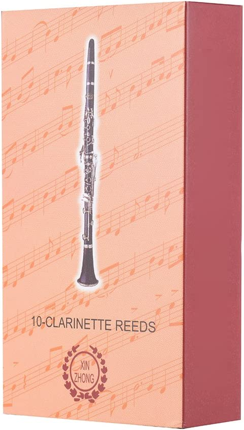 Clarinet Reeds, Clarinet Traditional Reeds Strength 2.5, Box of 10 image number 5
