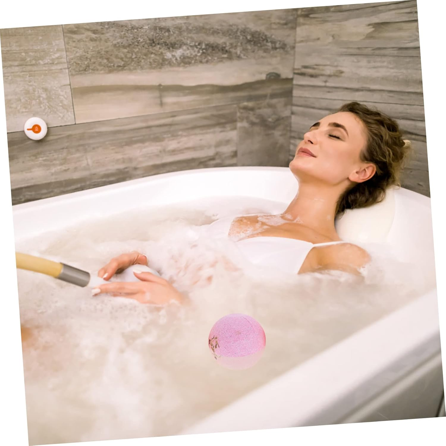 9Pcs Exfoliating Spa Bath Set Aromatherapy Wildflowers Bath Products Essential Oils for Relaxing Bath Time image number 1