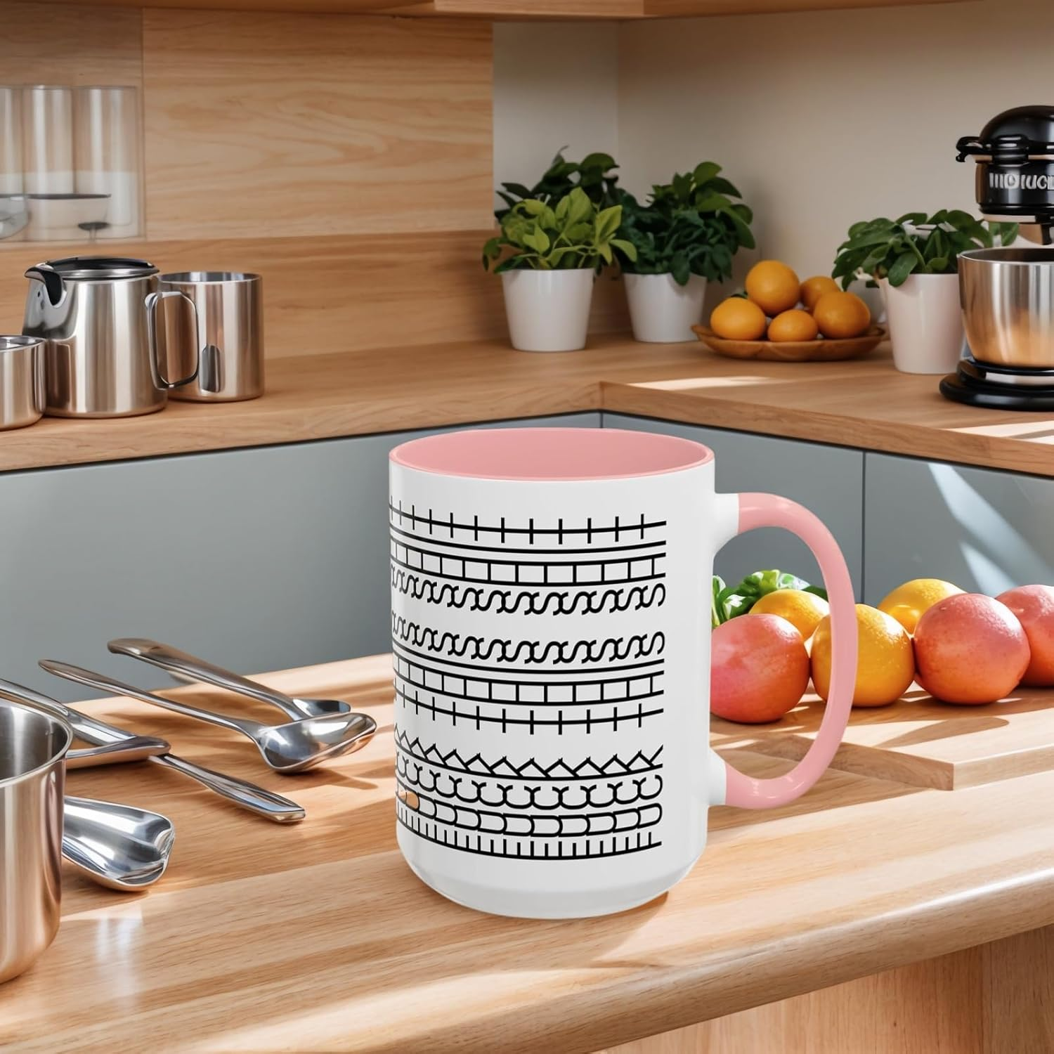 Lizihaowu Hidden Message Coffee Mug, Funny Ceramic Cup, for Bosses Coworkers Friends (Pink)