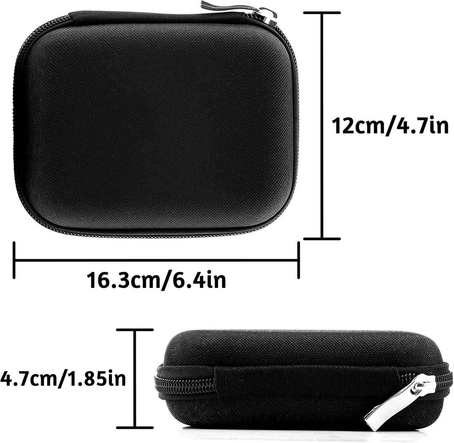 BLLREMIPSUR Essential Oil Carrying Case Holds 10 Bottles (5/10/15Ml), Hard Shell Roller Bottles Storage Bag, Travel Portable Essential Oils Bottles Organizer image number 6