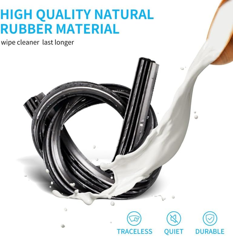 Wiper Blade Refill, 26" + 14" Wiper Refill 8.5 Mm Fit for Toyota Auris 2013-2019 Original Equipment Replacement Windshield Wiper Refills 4 Pcs image number 5