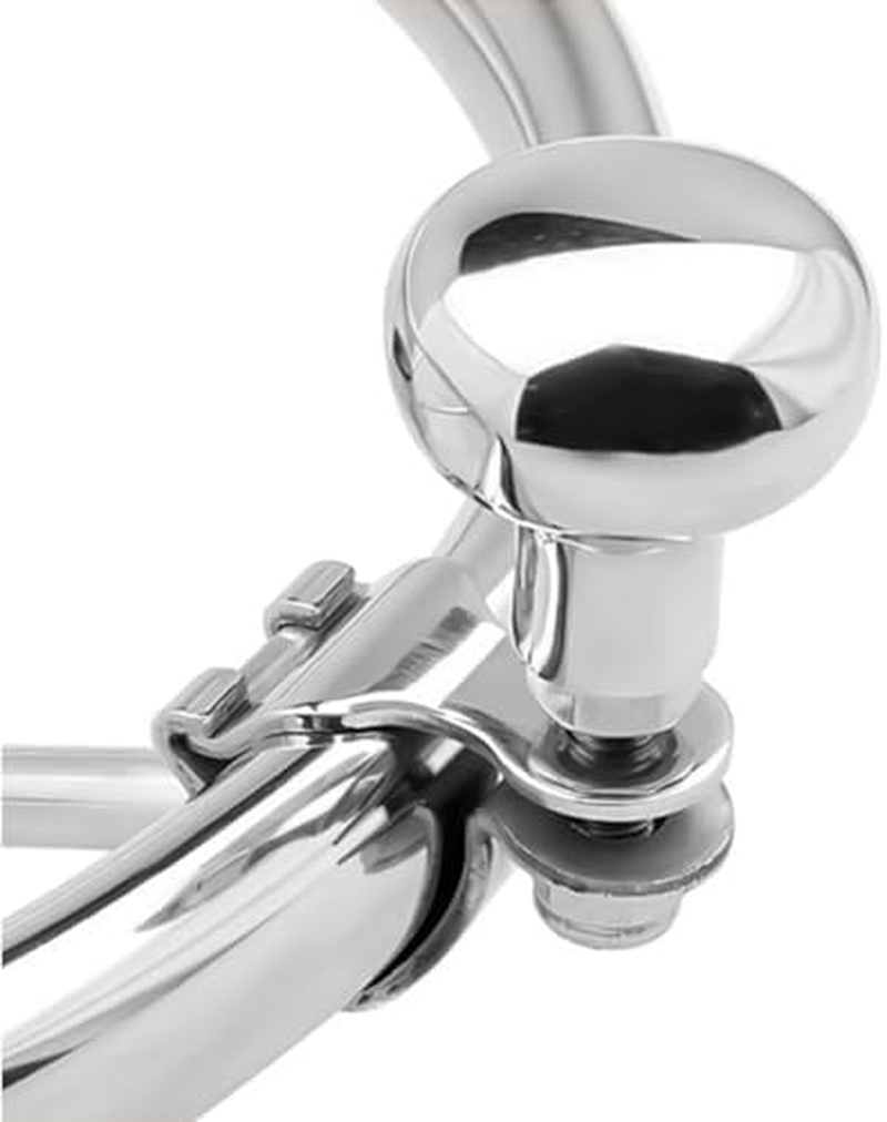 316 Stainless Steel Boat Steering Wheel Knob - Marine Sport Boat Yacht Steering Wheel Spinner Knob for Easy Maneuvering and Control image number 3