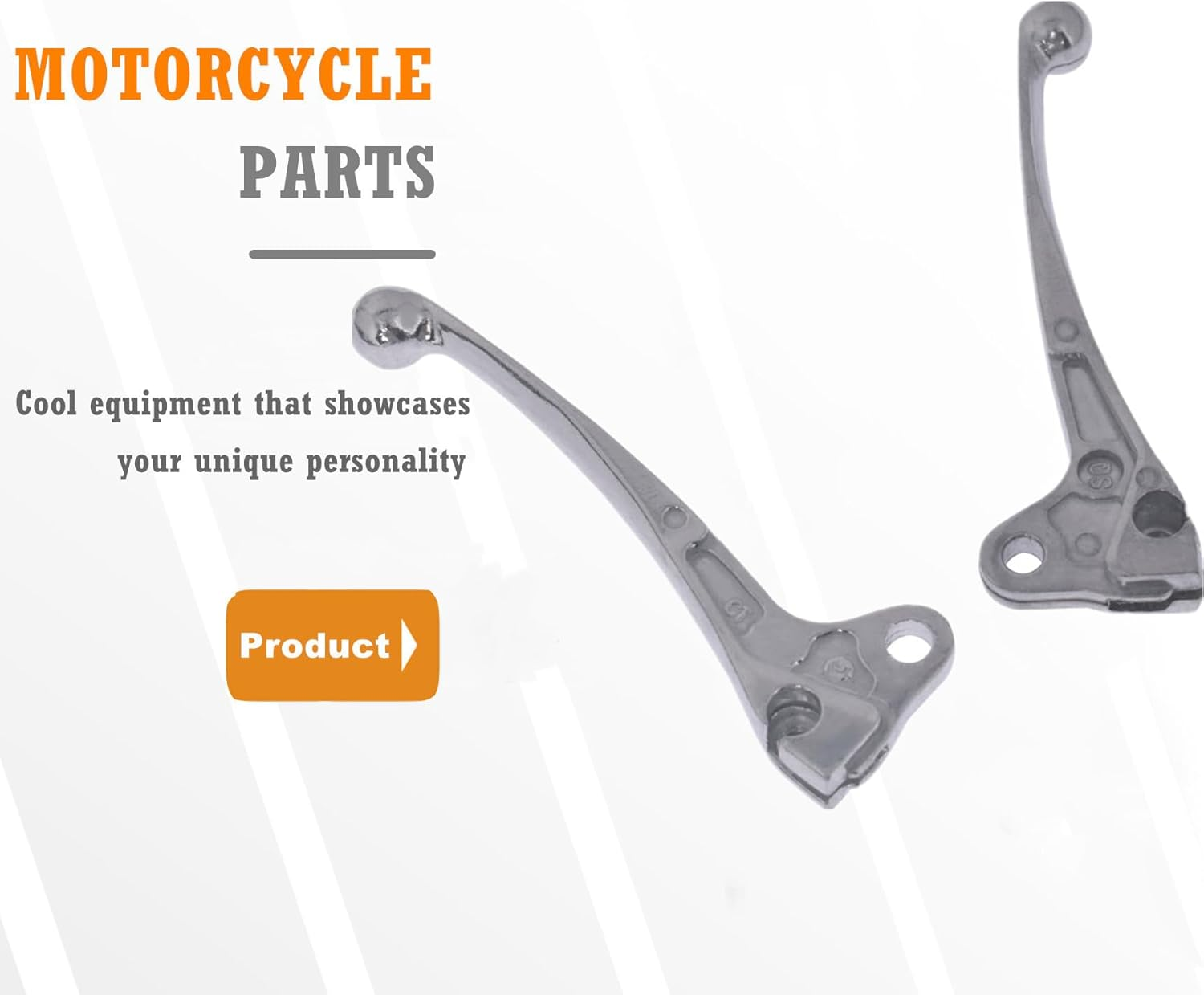 Brake Levers Handle 53175-044-010 53175-045-670 Replacement for Honda P50 PC50 Z50A CT70 image number 4