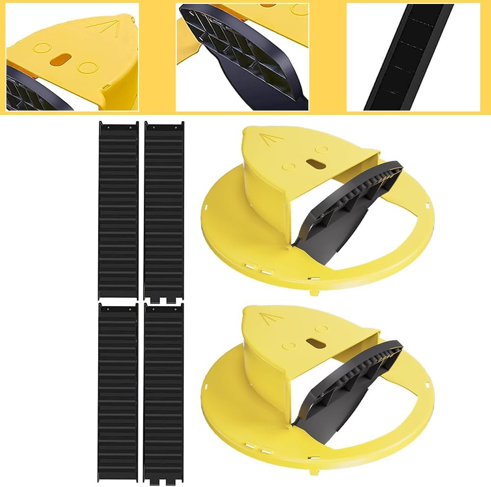 Clamshell Mousetrap,Automatic Reset Trap,Mice Mousetrap with Crawling Ladder,Indoor Outdoor Mousetrap,Mouse Trap Trapdoor Style,For Home, Farm, Warehouse, Garage image number 4