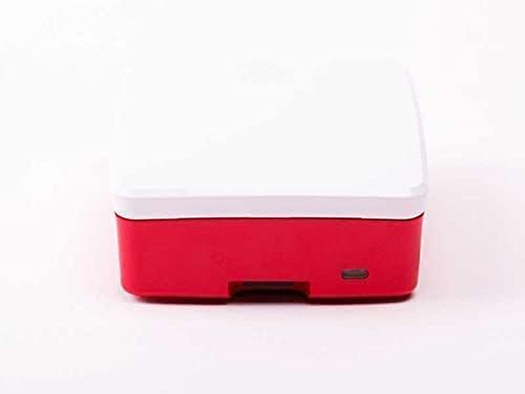 Raspberry Pi Official 4 Case, Red/White Raspberry Box for Official 4, Red/White (1876751) image number 1