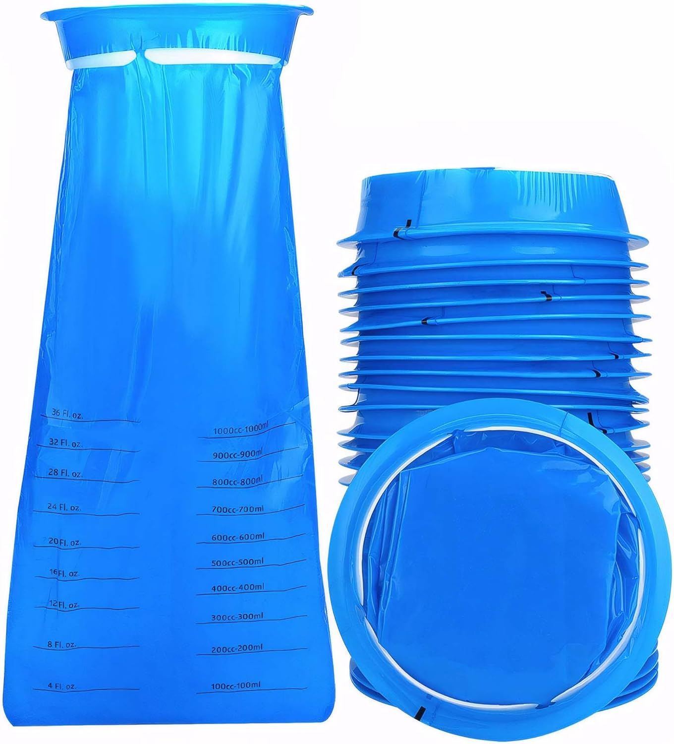 30 Pcs Sick Portable Vomit Bags 1000Ml Leak for Motion Sickness
