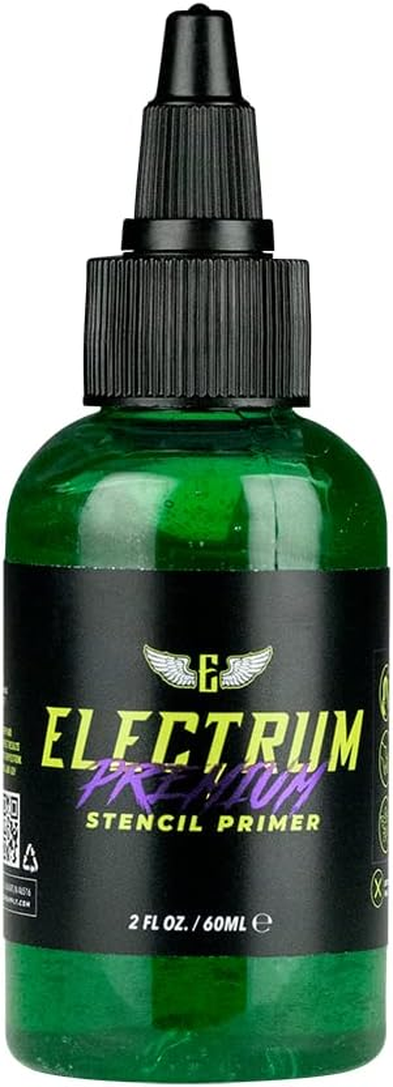 Electrum Tattoo Transfer Gel Solution - Stencil Application Gel for Carbon and Marker Stencils, Made in the USA by Tattoo Artists, 2 Ounces image number 4