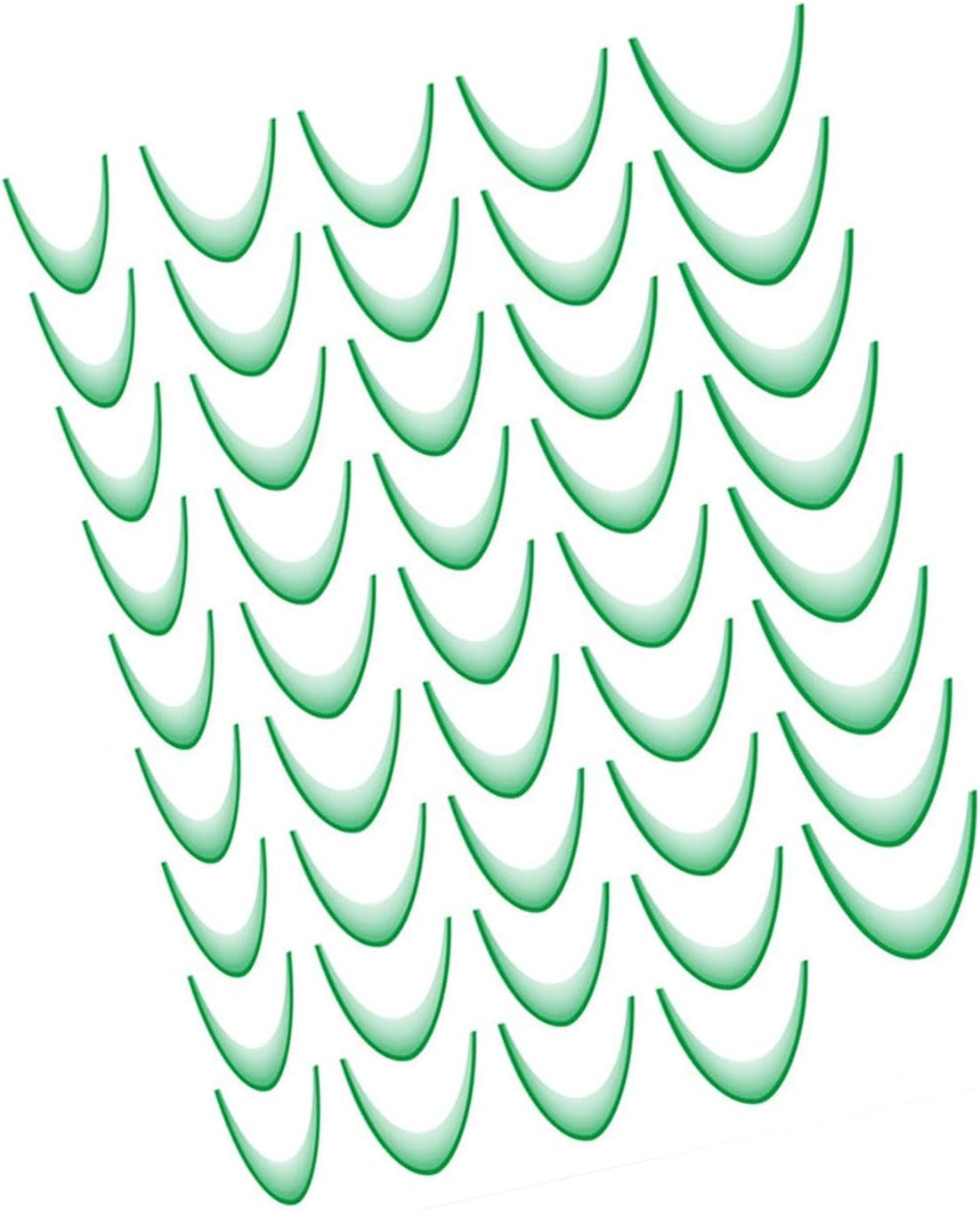 Qikam French Nail Sticker,Gradient French Tips Nail Stickers | Manicure Stickers, Women Nail Foil, Fingertip Stickers, Nail Design Stickers for Women