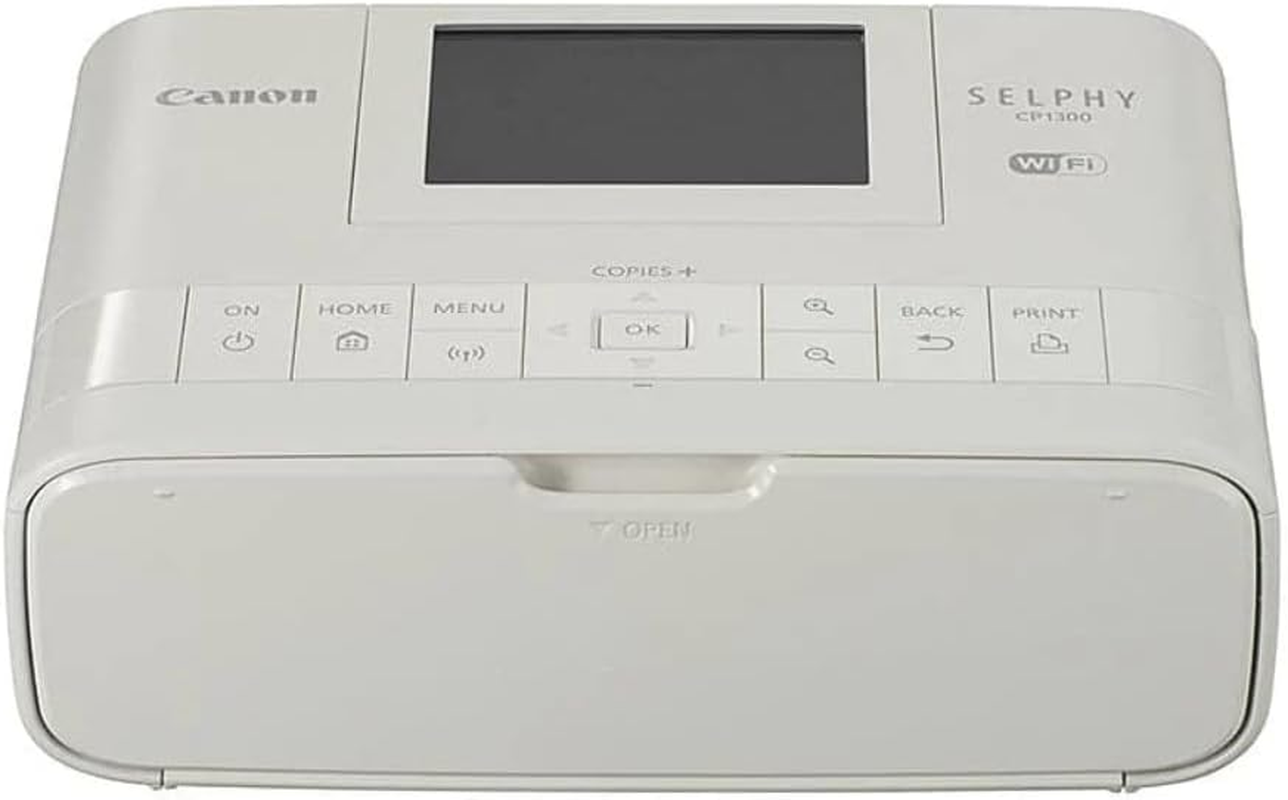 Canon Selphy CP1300 White, Compact Photo Printer