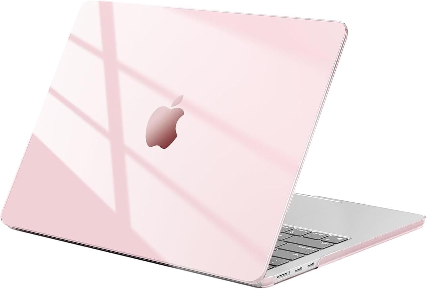 Eoocoo Compatible with Macbook Air 13 Inch Case for 2025-2022 M4 M3 M2 Model A3240 A3113 A2681, Protective Plastic Hard Case Cover Shell for Macbook Air 13.6 Inch - Crystal Clear