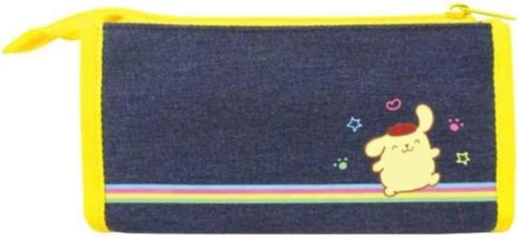 K Company Sanrio Characters (Chest Kyun Memories) Denim Pouch Pompompurin SAM-DP-PN