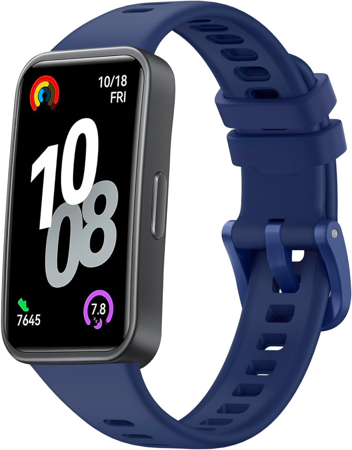 Silicone Bands for Huawei Band 10 Strap/Huawei Band 9/8 Strap Women Men, Soft Comfortable Adjustable Replacement Sport Wristband