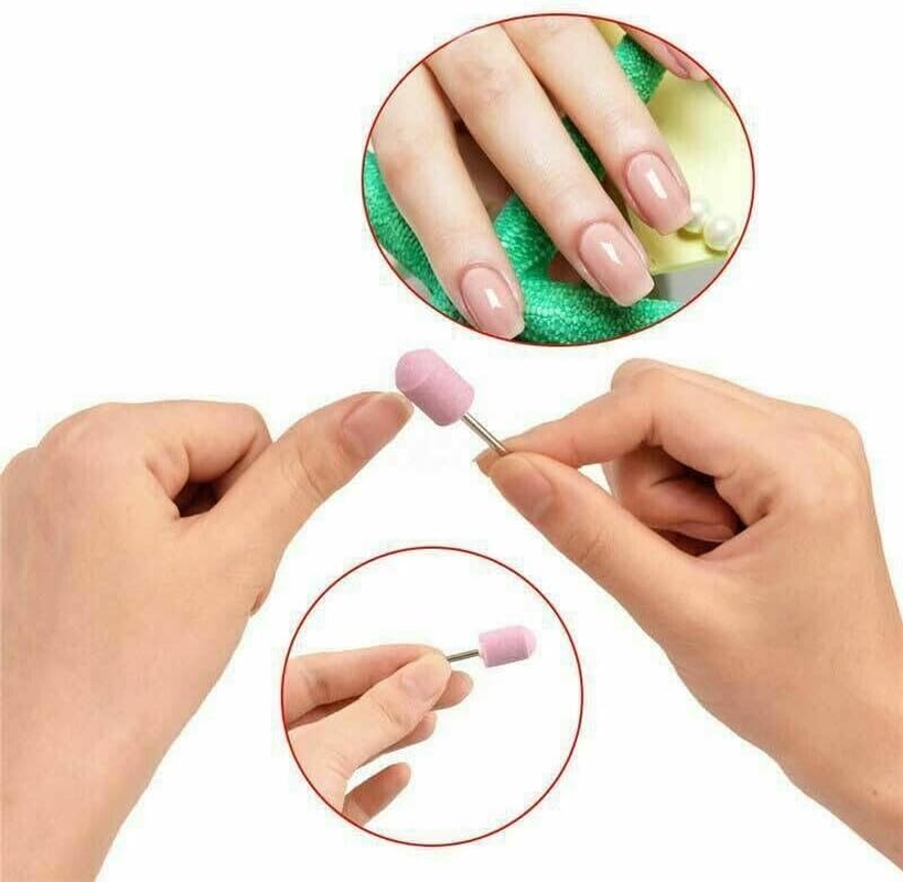 LEDON 12 File Nail Drill Bits File Tool Kit Machine Acrylic Manicure Art Pen Shaper image number 2