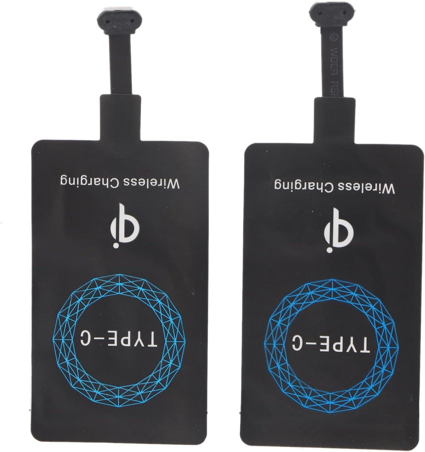 Charging Receiver, Small Size Design Lightweight Wireless Charger Receiver, Home for Type-C Interface image number 2