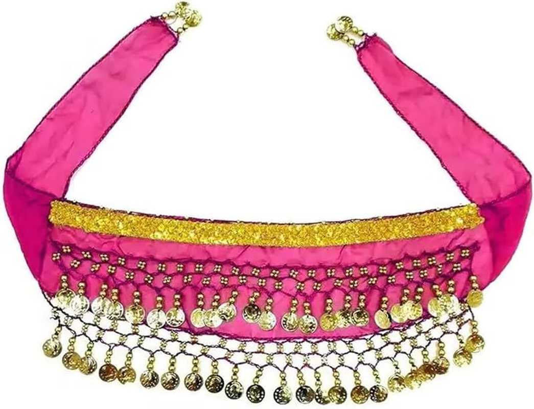 Dog Belly Dance Costume,1Pc Pet Hip Scarf Waist Chain, Dog Waist Chain Butt Curtain Cloth,Puppy Shaking Hip Dance Hip Scarf,Belly Dance Style Dog Costume image number 5