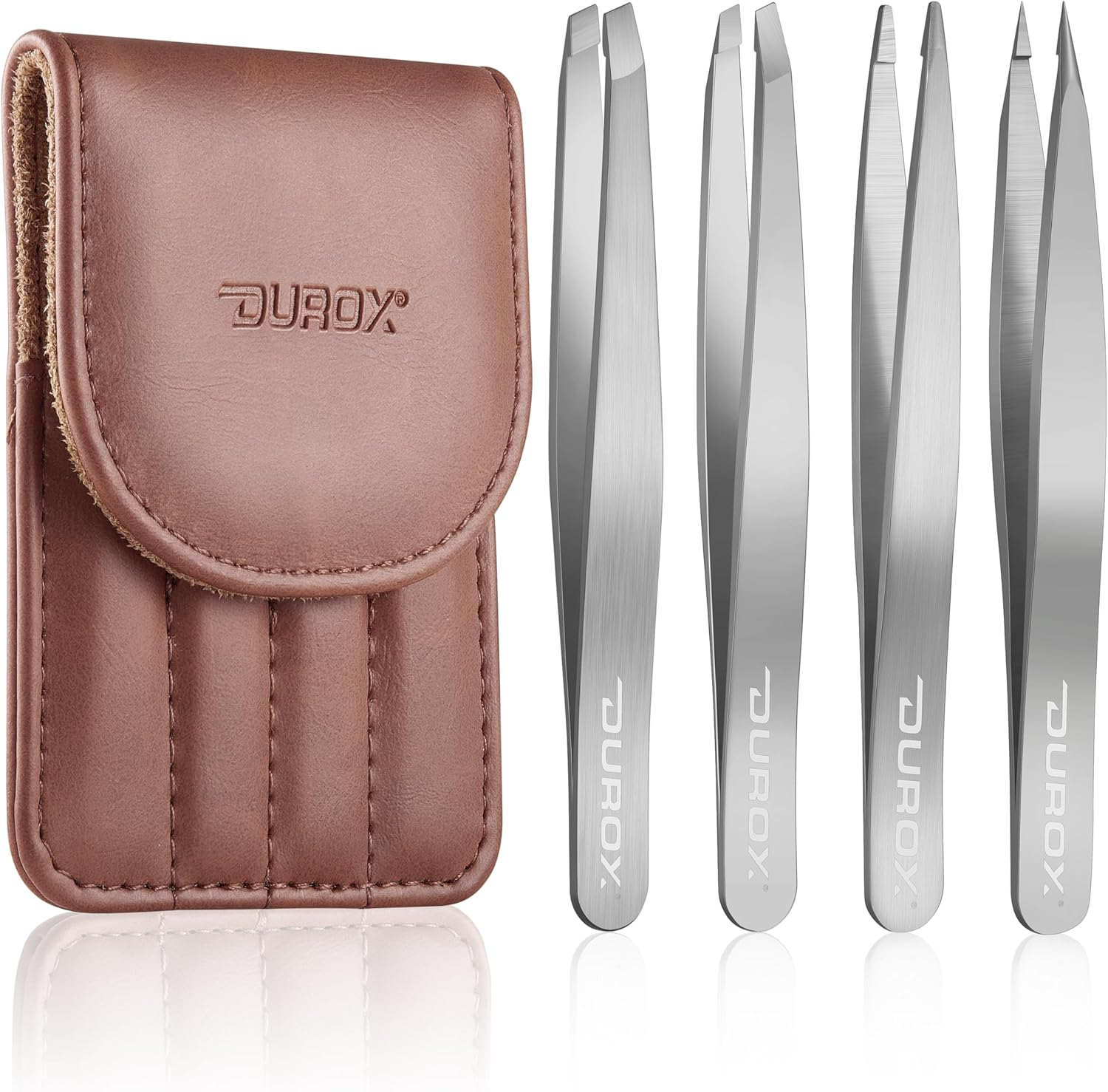 DUROX - Sharp Tweezers, Pointed Tweezers for Ingrown Hair Treatment, Needle Nose Tweezers to Remove Splinter Out, Premium Pointy Tweezers image number 3