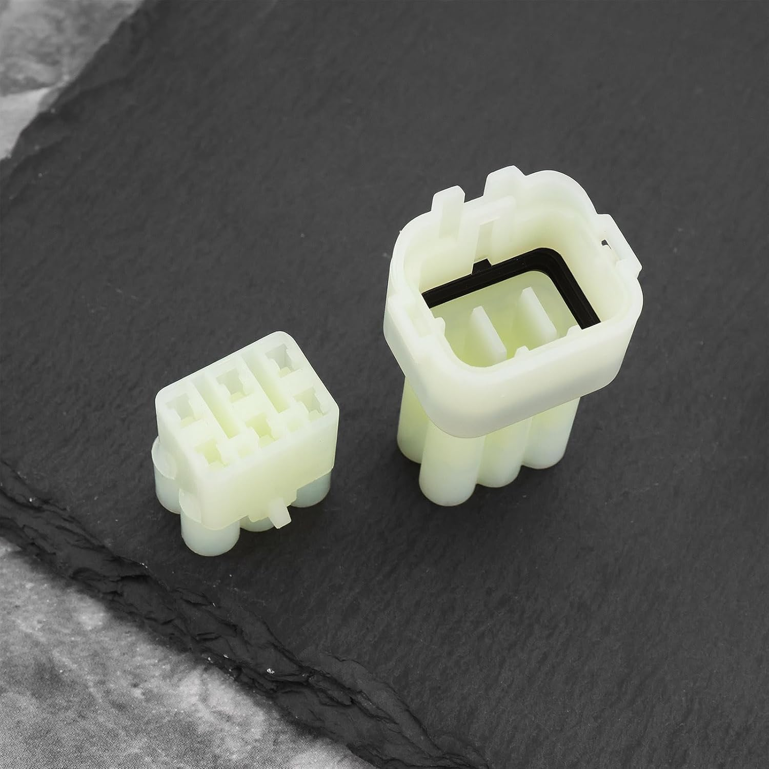 VGOL 2 Pairs 6Pin Motorcycles Sealed Electrical Connectors 6189-6171 6180-6181 Compatible with Sumitomo HM 090