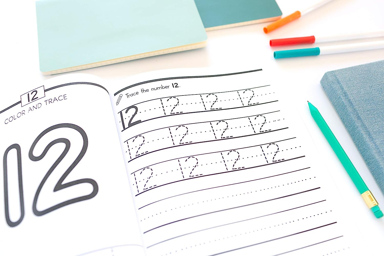 Kindergarten Math Workbook: Kindergarten and 1St Grade Workbook Age 5-7 | Homeschool Kindergarteners | Addition and Subtraction Activities + Worksheets image number 1