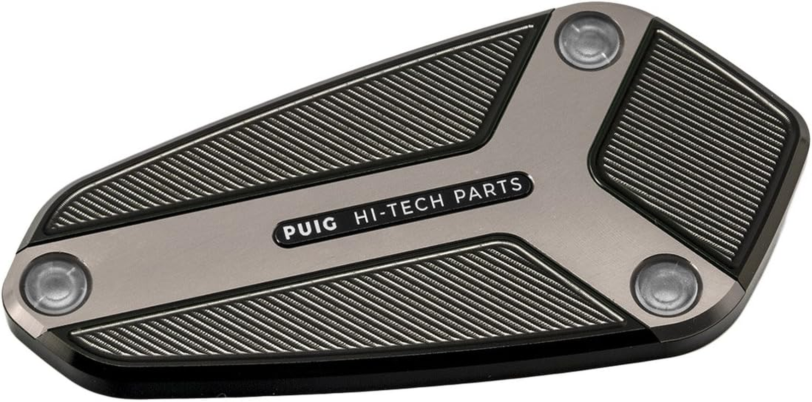 Puig 9277P Kawasaki Silver Brake Fluid Cover