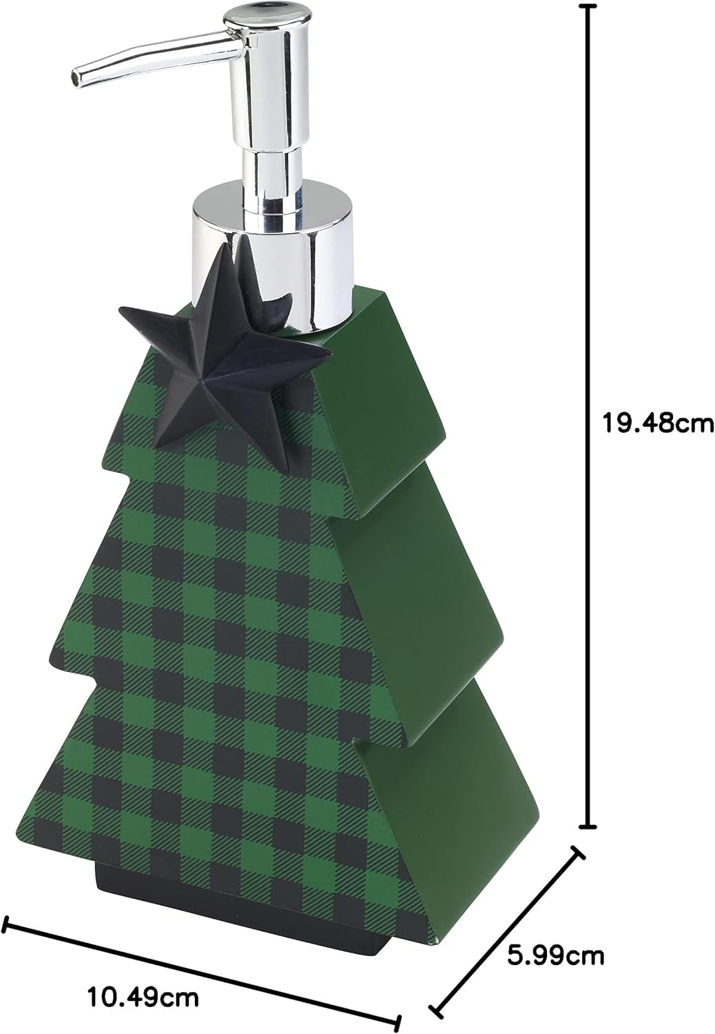 Avanti Linens Tis the Season Collection, Soap Dispenser/Lotion Pump, Multicolor image number 2