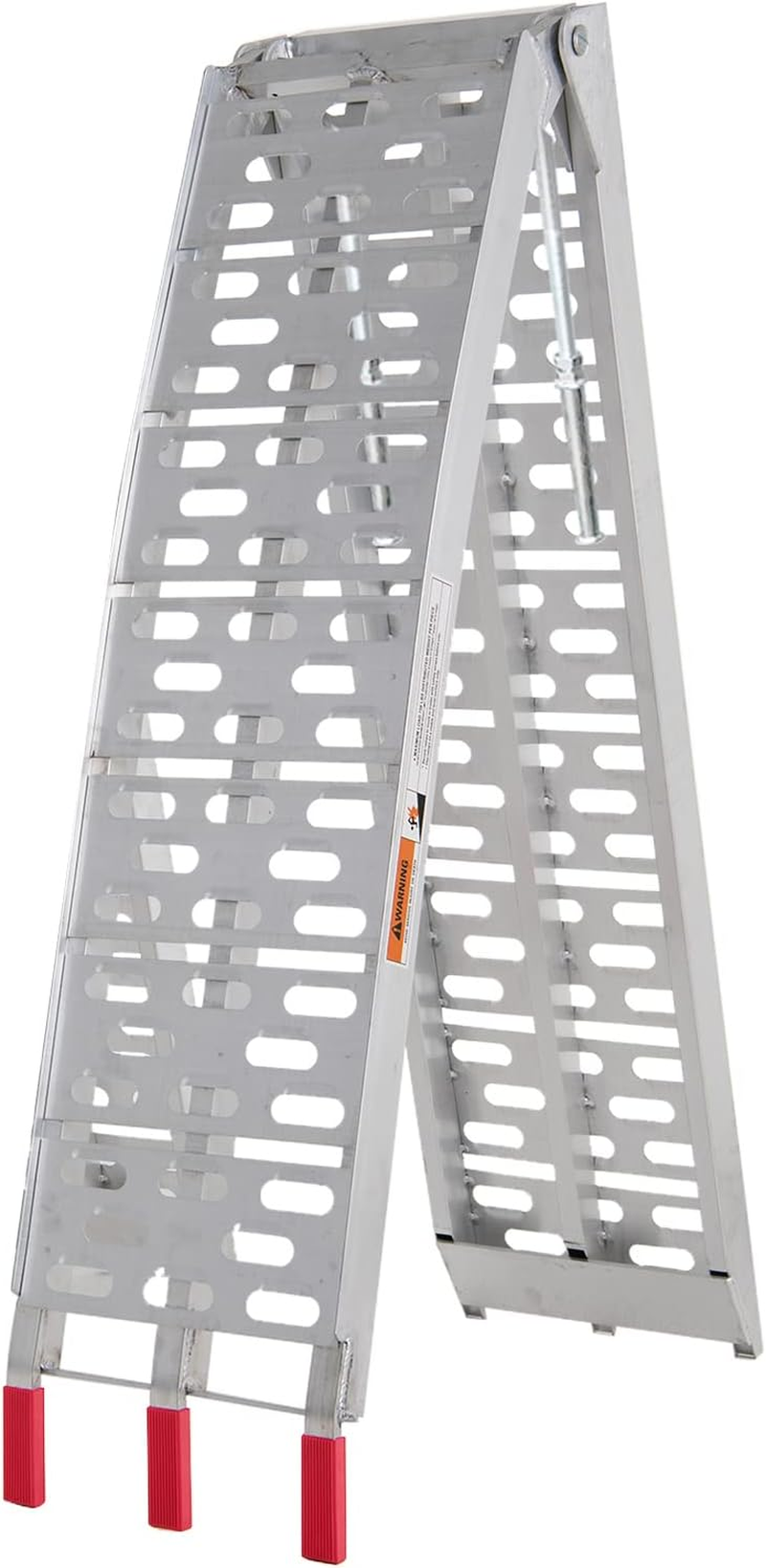 Oppsbuy Aluminium Loading Ramp, Motorcycle Folding Truck Tailgate Ramp Trailer, for ATV, 340KG Capacity image number 2