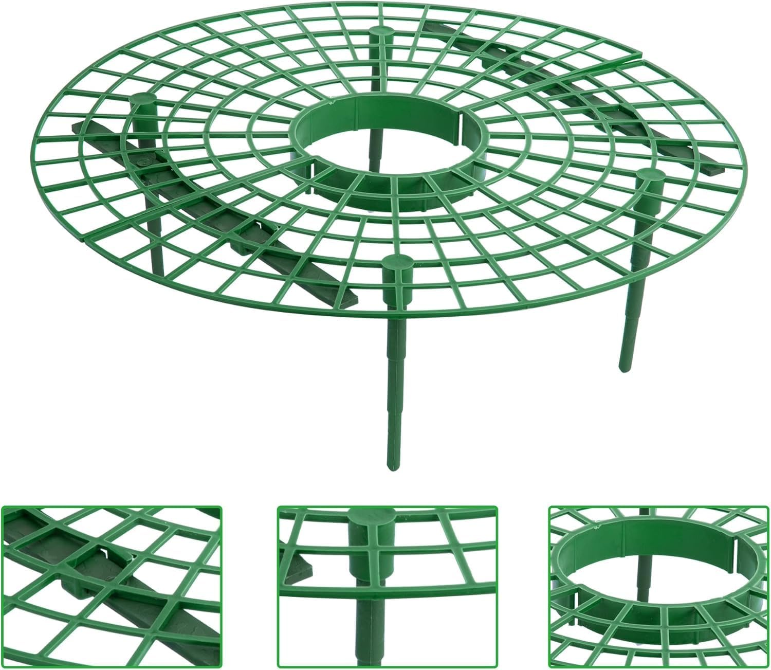 10 Pack Strawberry Plant Stand - Large Strawberry Planting Frame to Keep Garden Strawberries Clean, Detachable Plant Stand to Keep Garden Strawberries Clean image number 3