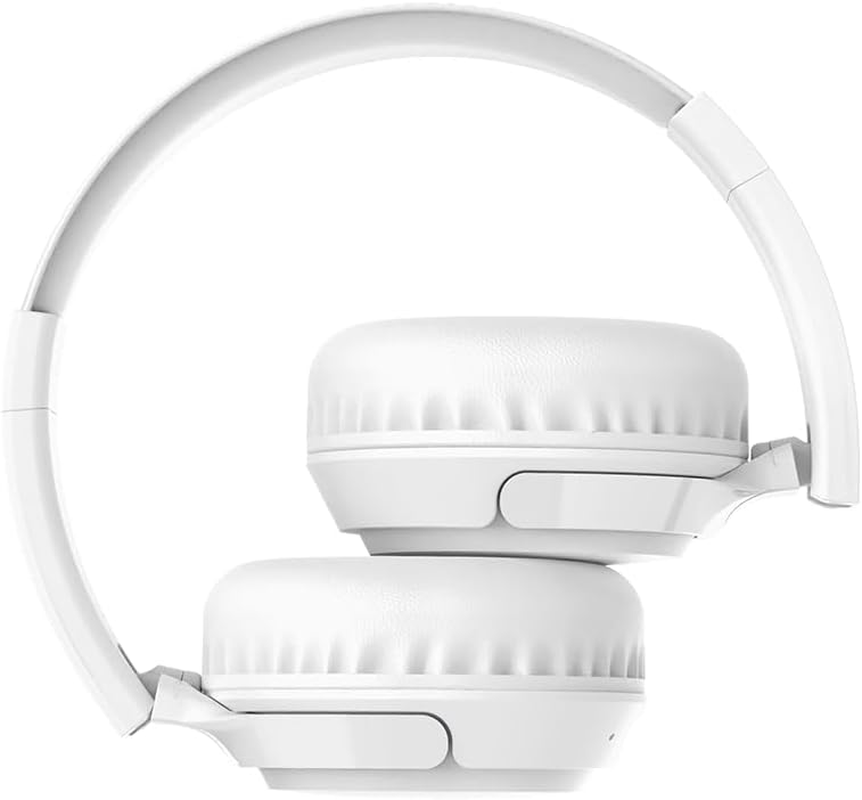 SPC Heron 2 Studio Wireless Bluetooth Headphones | ECO | 50 Hours Battery Life | Two Simultaneous Connections | Built-In Microphone | Adjustable and Foldable White Recycled Plastic image number 3