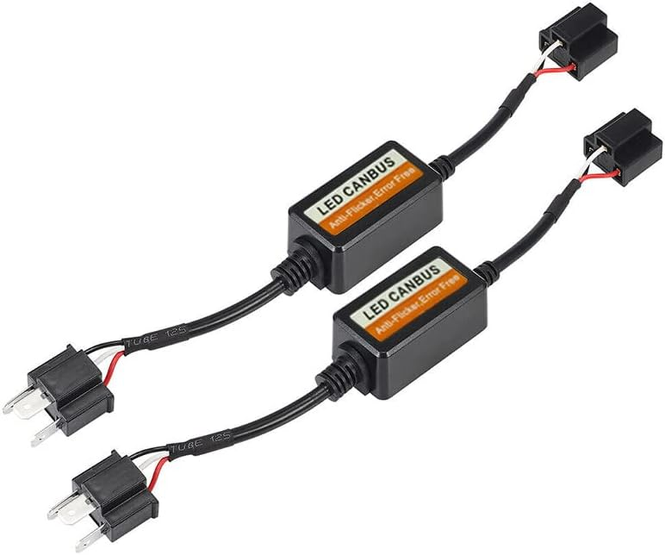 AIMALL 2Xh4 Canbus Decoder Canceller Load Resistor for LED Headlight Conversion Kit，Eliminates Dashboard Warnings & Radio Interference image number 4
