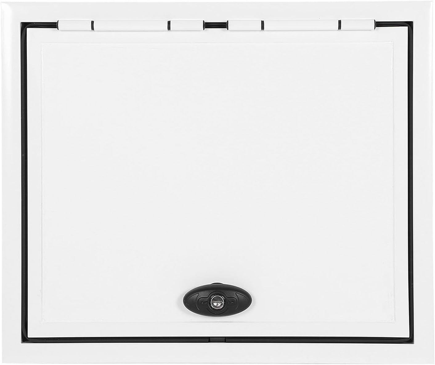 TOPINCN RV Storage Hatch Door for Caravan, Aluminum Alloy Square RV Baggage Door with Lock Support Rod, Waterproof and Corrosion Resistant Compartment Fit for Access Storage image number 3