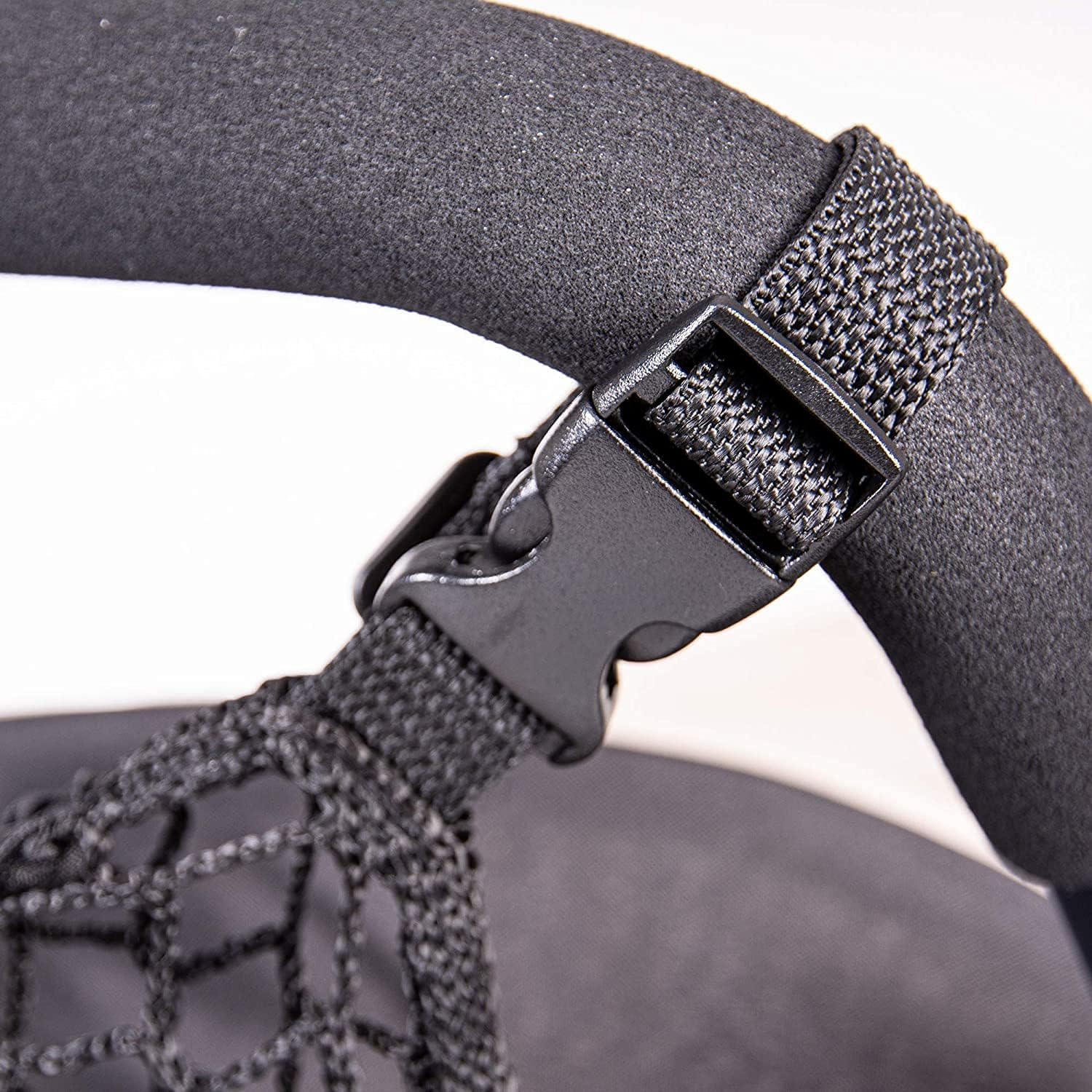 Diago Universal XL Shopping Net for Pushchair, Buggy and Twin Stroller / Simple Click Lock / Extra Large Pram Net - Black