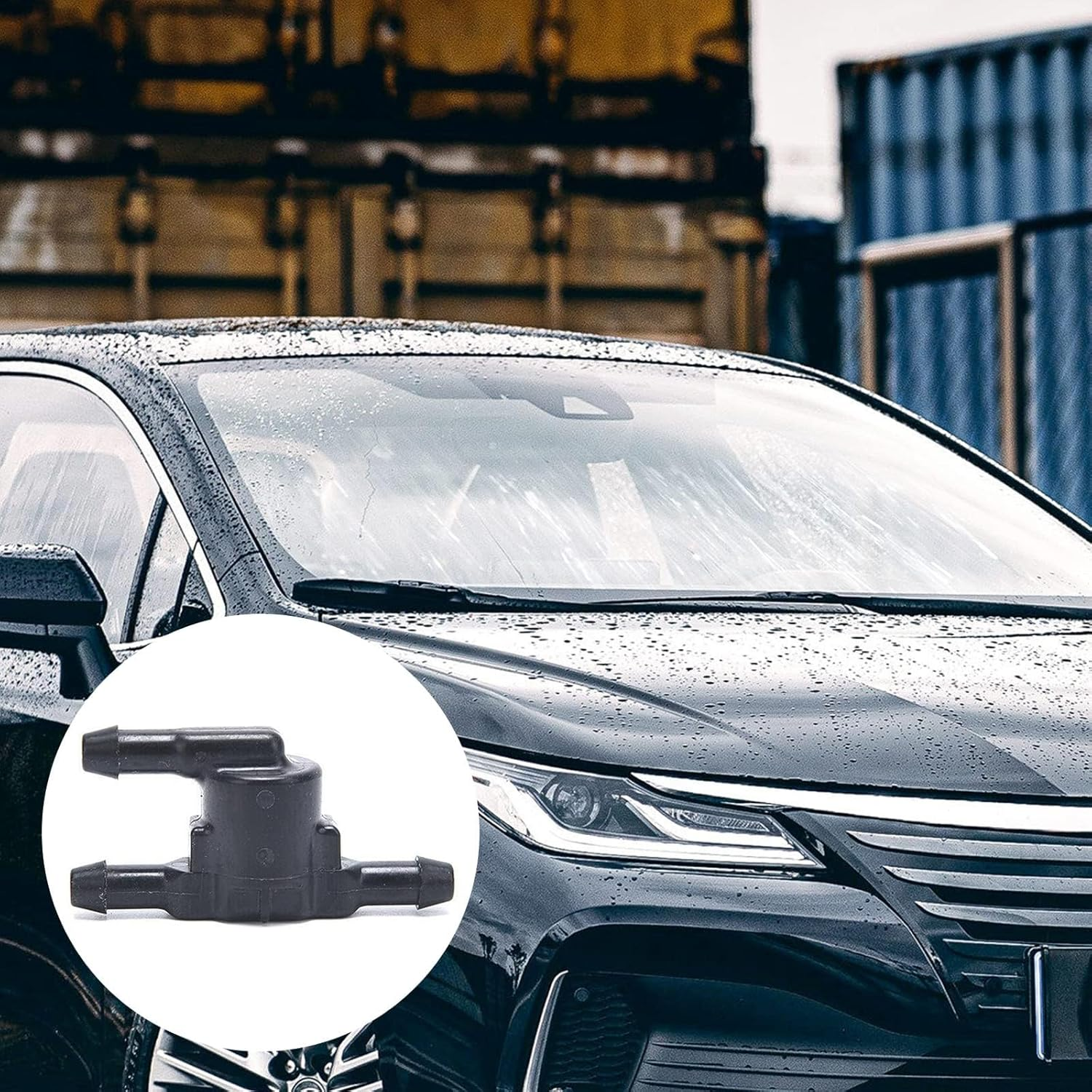 2 PCS Windshield Washer Valve,Auto Replacement for Wiper Washer Windshield Check Valve,85321-28020 Replacement for Toyota Scion Lexus Windshield Check Valve image number 4