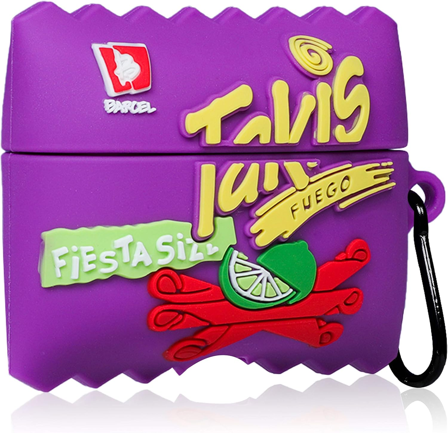 Oqplog for Airpod Pro 2019/Pro 2 Gen 2022 Case - Taki Biscuit, Food Cute 3D Cartoon Funny Kawaii for Airpods Pro Soft Silicone Cover Fashion Cool Fun Air Pods Pro Cases for Girls Women Boys Girly Teen