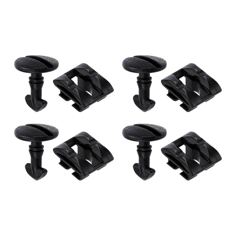 4 Sets of Rear Bumper Decorative Lock Clips, Retainer Insert Fasteners for Land Rover Discovery 3, 4, Freelander 2 and Range Rover Sport image number 2