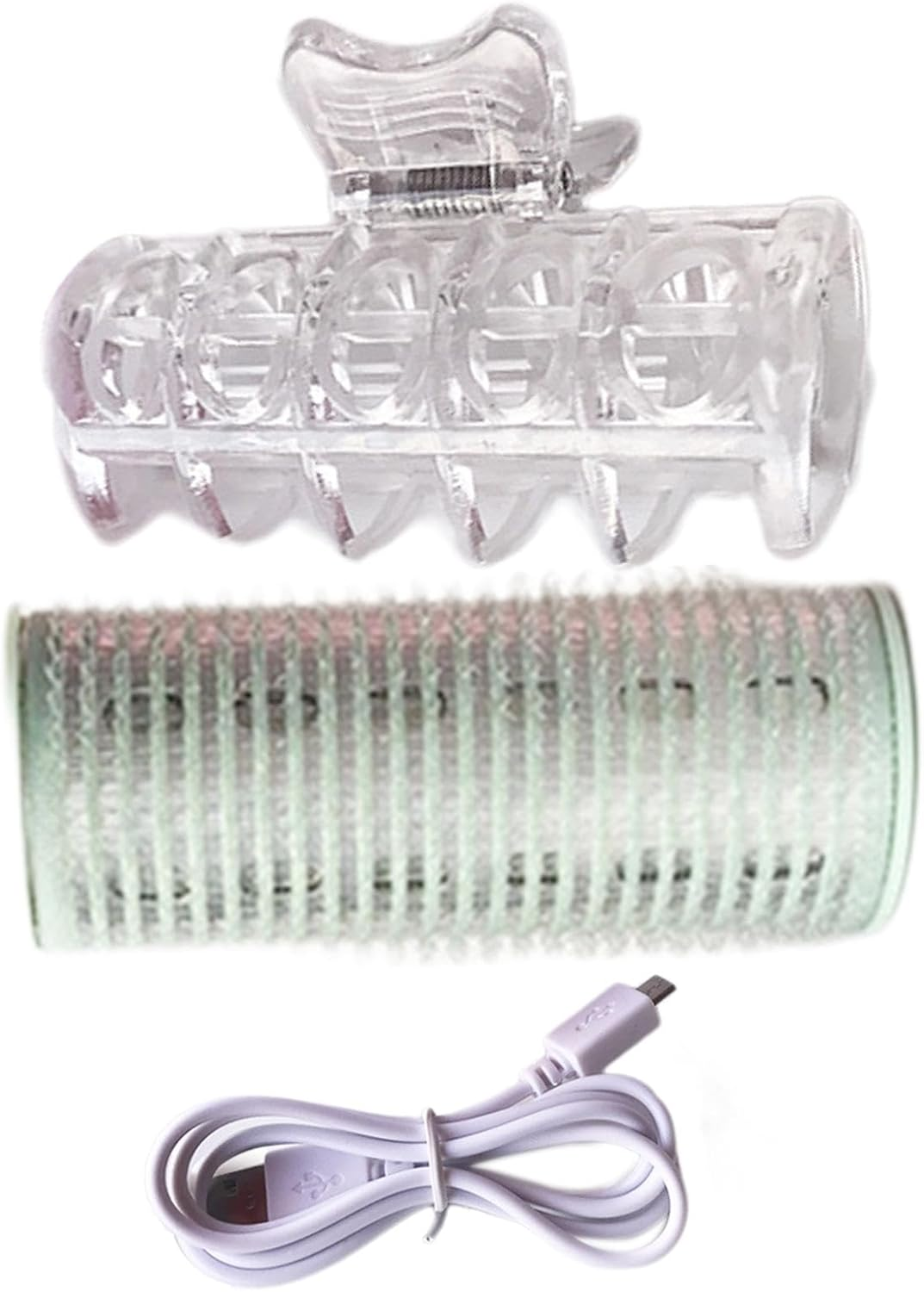 Hair Roller for Bangs,Usb Heated Hair Curler | Electric Rollers Hair Curlers, Self-Adhesive, Efficient for All Hair Types, Portable Heat Solution