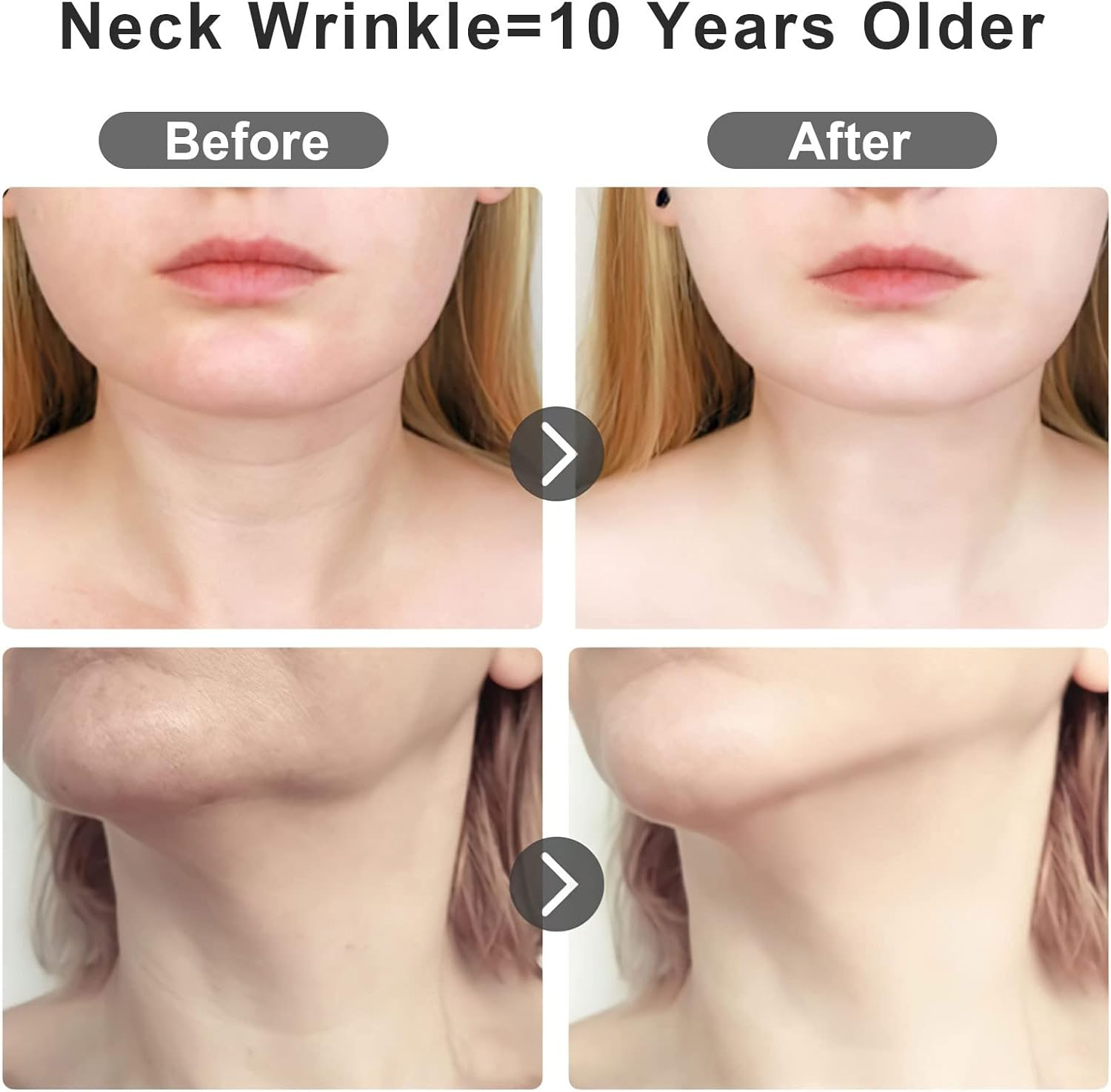 Skin Beauty Device for Face and Neck, 3 in 1 Portable Electric Face Massager