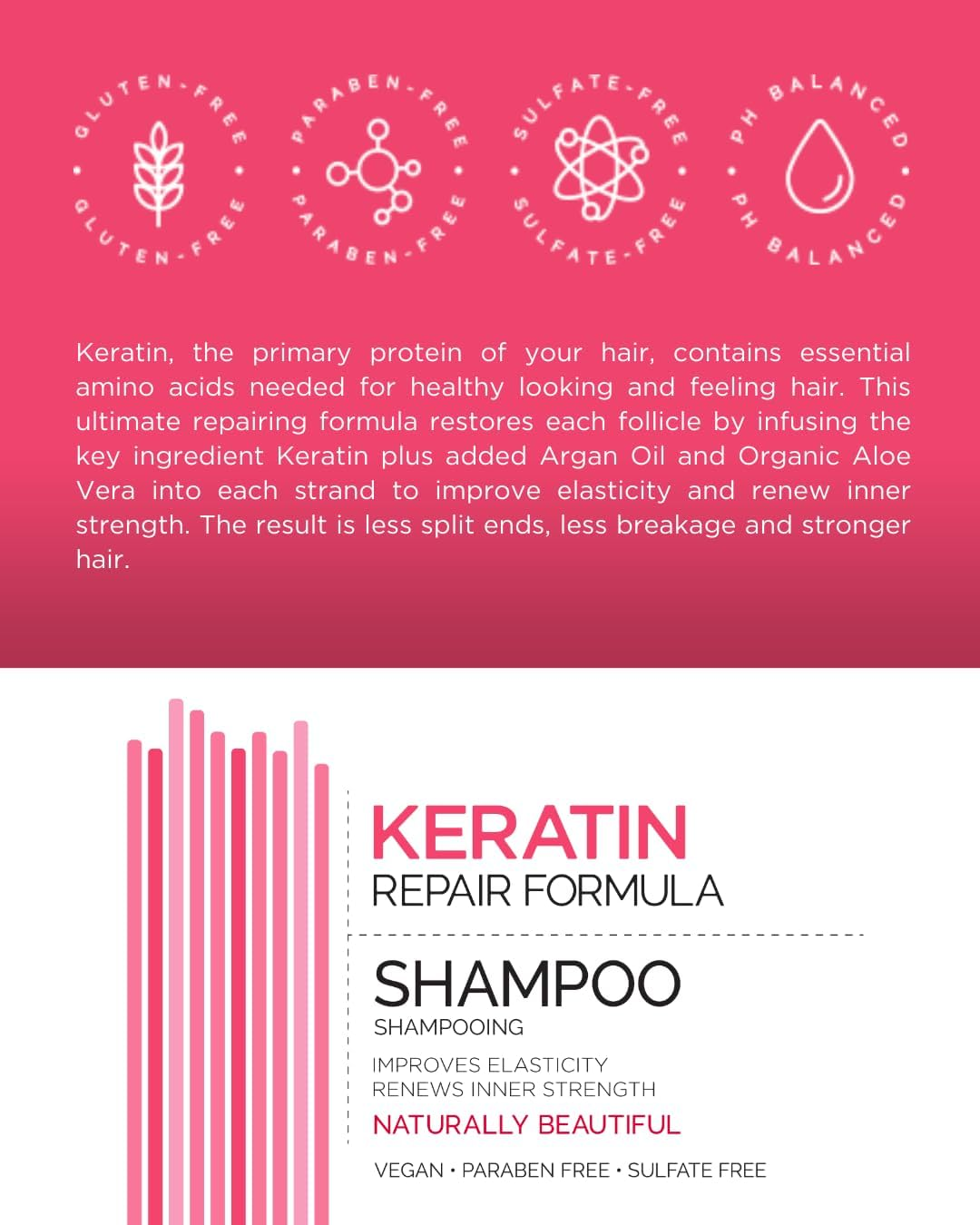 Mill Creek Botanicals - Keratin Repair Formula Shampoo - 14 Fl. Oz.