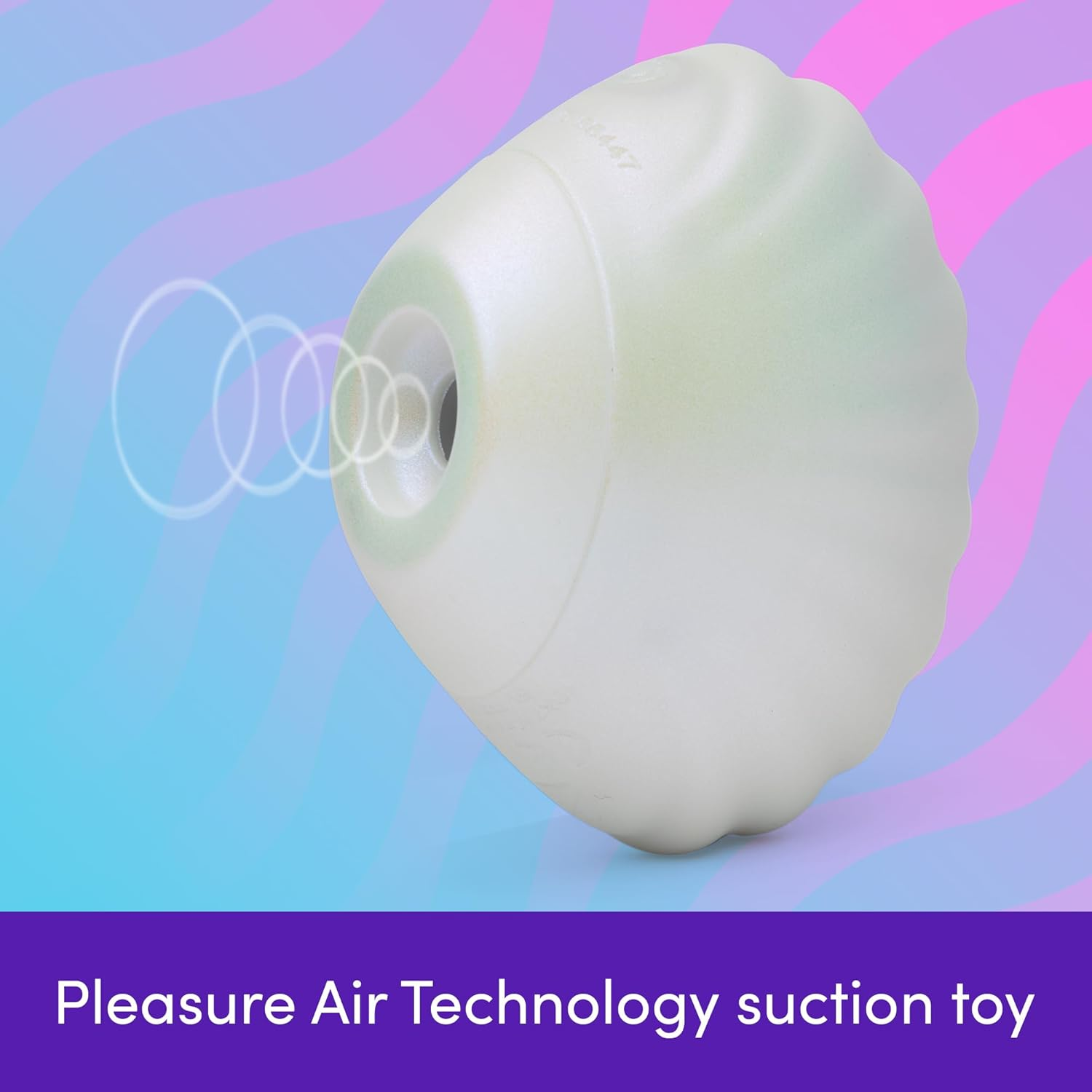 Lovehoney Venus Shell Clit Sucker &ndash; Pleasure Air Technology Clitoral Suction Vibrator for Women with 7 Intensity Levels &ndash; Silicone Clit Stimulator - Rechargeable & Waterproof Adult Sex Toy - White image number 2