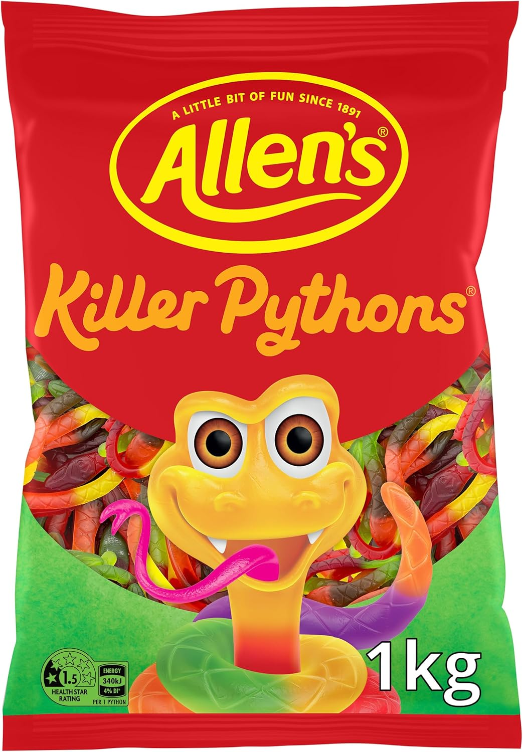 Allen'S Killer Pythons Party Mix 1 Kg image number 1