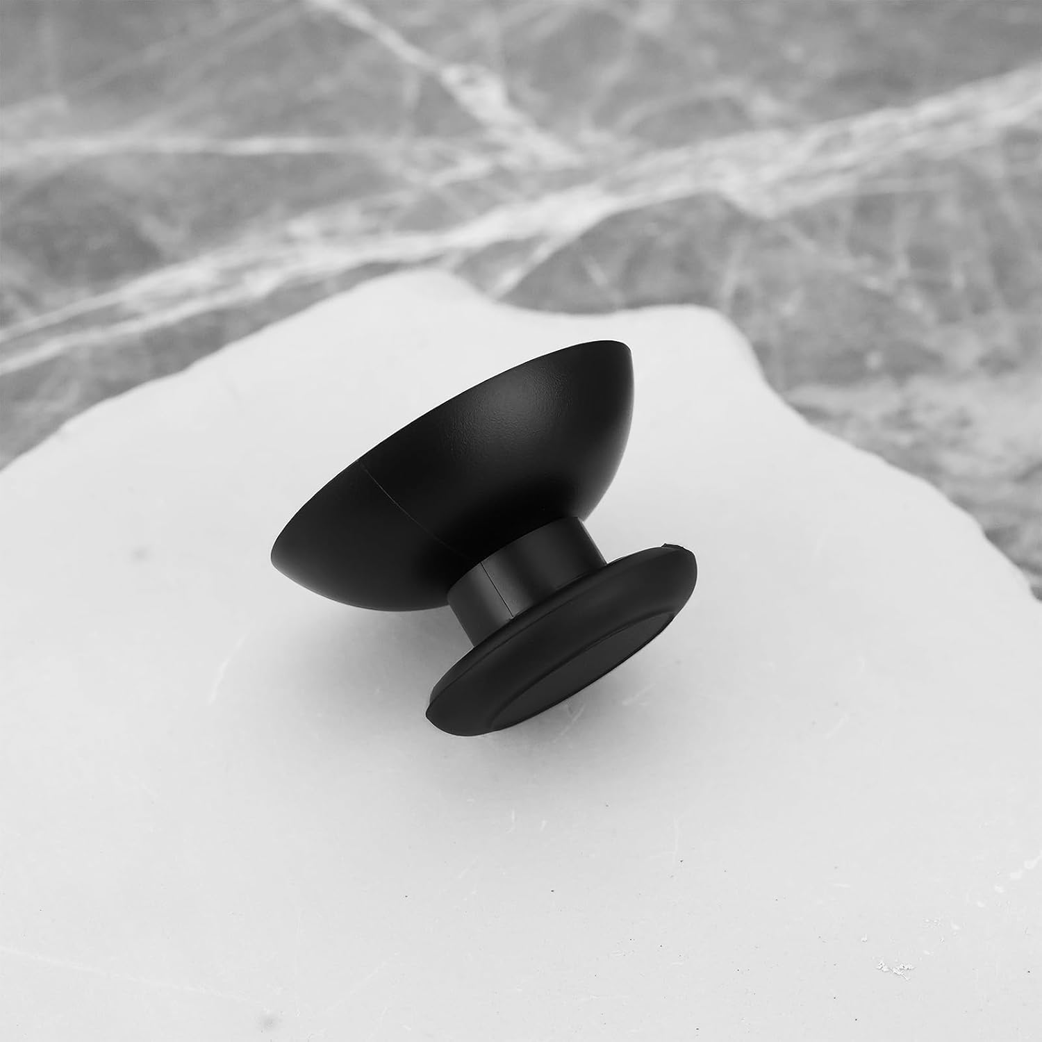 VGOL 4PCS Replacement Analog Thumbsticks Compatible with Nintendo Wii U Gamepad Controller (Black) - White image number 6